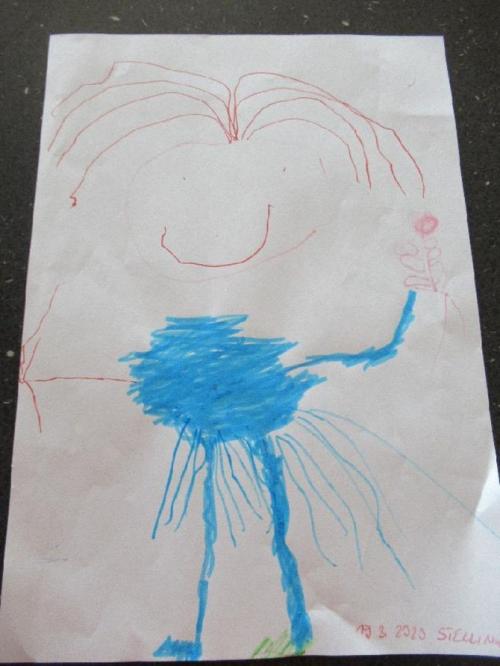 Děti posílají obrázky