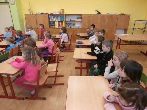 Návštěva v 1. třídě ZŠ