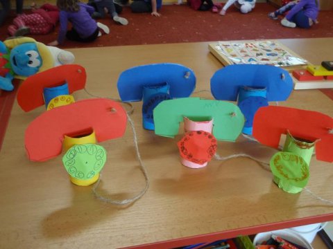 Práce dětí - leden - duben 2015