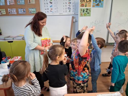 Návštěva 1. třídy v ZŠ  3. 2. 2026
